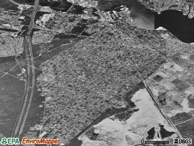 Zip code 08722 satellite photo by USGS