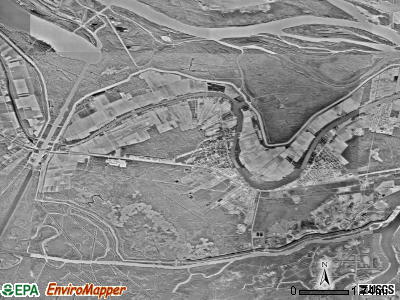 Zip code 70392 satellite photo by USGS