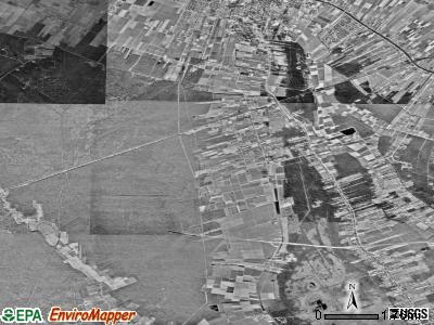 Zip code 70395 satellite photo by USGS