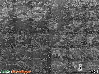 Zip code 70444 satellite photo by USGS