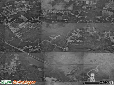 Zip code 70449 satellite photo by USGS