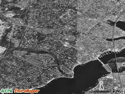 Zip code 08730 satellite photo by USGS