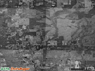 Zip code 70455 satellite photo by USGS