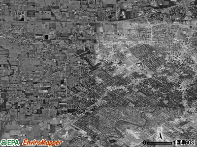 Zip code 70506 satellite photo by USGS