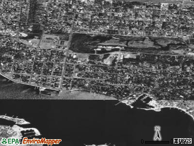 Zip code 08732 satellite photo by USGS