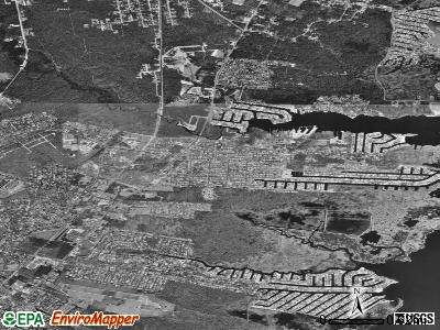 Zip code 08734 satellite photo by USGS