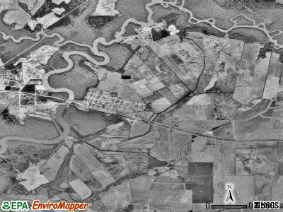 Zip code 70556 satellite photo by USGS