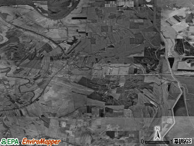 Zip code 70577 satellite photo by USGS