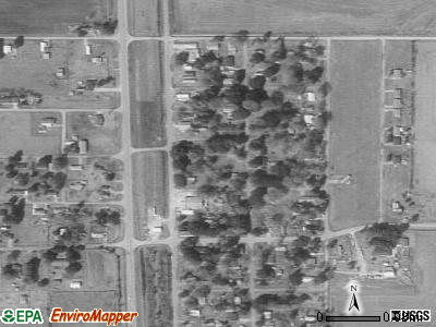 Zip code 70580 satellite photo by USGS