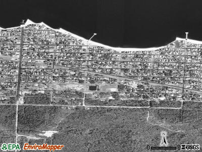 Zip code 08740 satellite photo by USGS