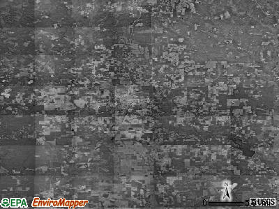 Zip code 70634 satellite photo by USGS