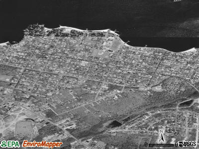 Zip code 08741 satellite photo by USGS