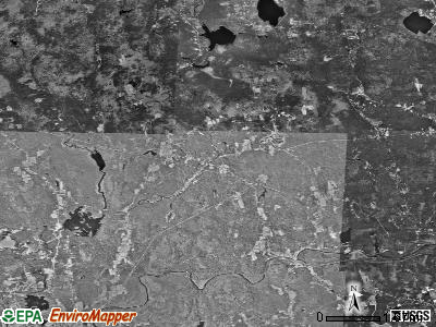 Zip code 01368 satellite photo by USGS