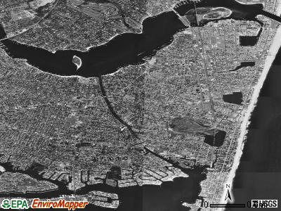 Zip code 08742 satellite photo by USGS