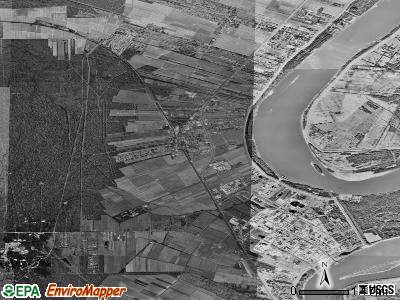 Zip code 70710 satellite photo by USGS