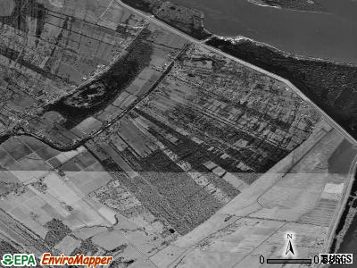 Zip code 70736 satellite photo by USGS