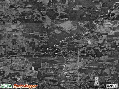 Zip code 70739 satellite photo by USGS