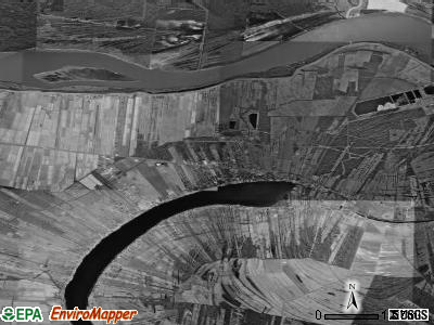 Zip code 70760 satellite photo by USGS