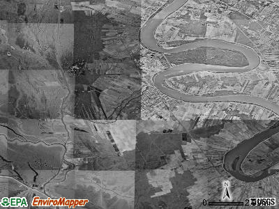 Zip code 70764 satellite photo by USGS