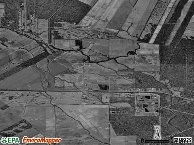 Zip code 70781 satellite photo by USGS