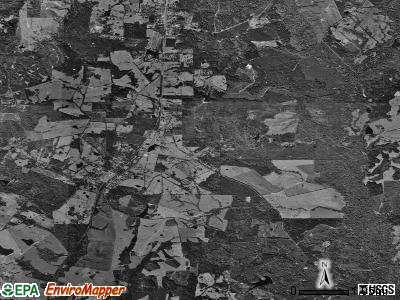 Zip code 70789 satellite photo by USGS