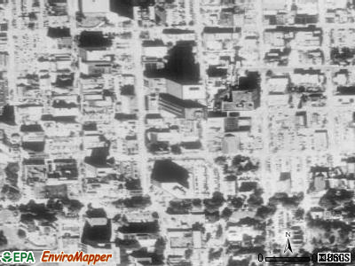 Zip code 70801 satellite photo by USGS