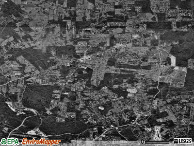 Zip code 70818 satellite photo by USGS