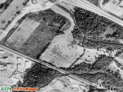 Zip code 70836 satellite photo by USGS