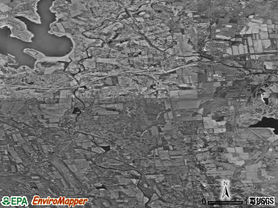 Zip code 08801 satellite photo by USGS