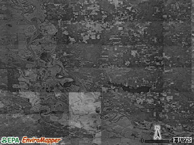 Zip code 71019 satellite photo by USGS