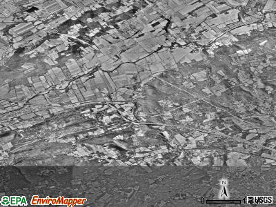 Zip code 08802 satellite photo by USGS