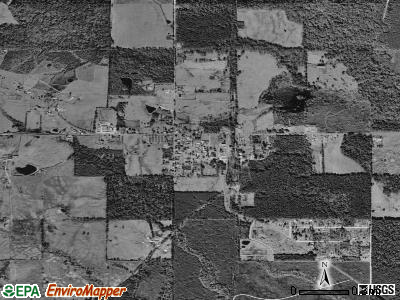 Zip code 71034 satellite photo by USGS