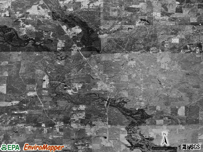 Zip code 71069 satellite photo by USGS