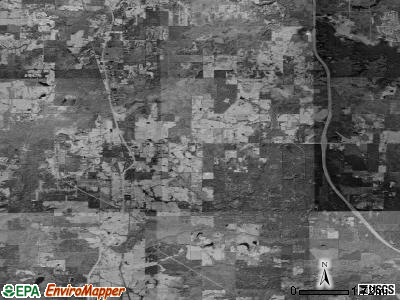 Zip code 71078 satellite photo by USGS