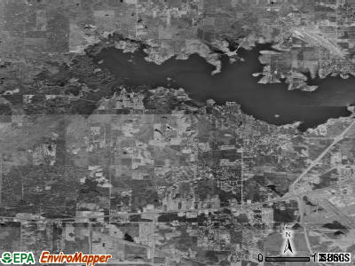 Zip code 71119 satellite photo by USGS