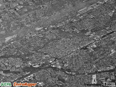 Zip code 08812 satellite photo by USGS