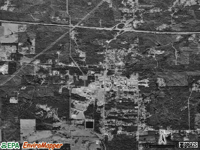 Zip code 71245 satellite photo by USGS