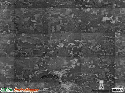 Zip code 71268 satellite photo by USGS