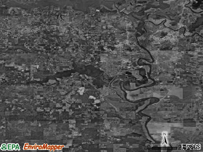 Zip code 71291 satellite photo by USGS