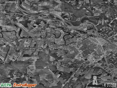 Zip code 71303 satellite photo by USGS