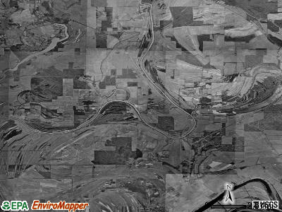 Zip code 71326 satellite photo by USGS