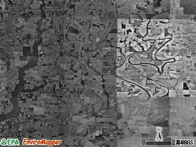 Zip code 71336 satellite photo by USGS