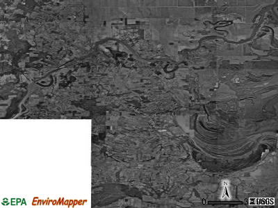 Zip code 71351 satellite photo by USGS