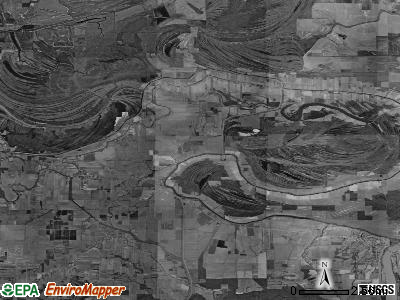 Zip code 71355 satellite photo by USGS