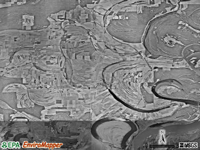 Zip code 71357 satellite photo by USGS