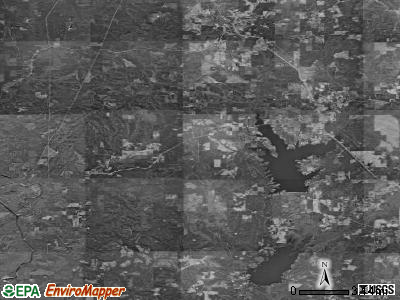 Zip code 71403 satellite photo by USGS