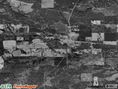 Zip code 71410 satellite photo by USGS