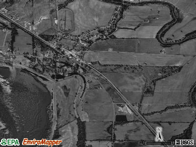 Zip code 71414 satellite photo by USGS