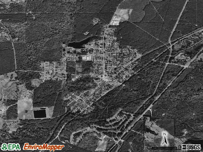 Zip code 71415 satellite photo by USGS