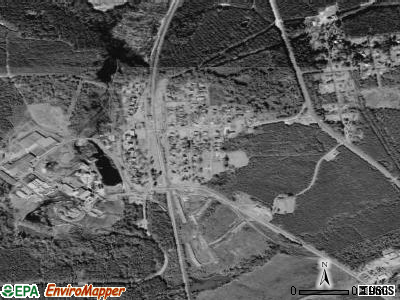 Zip code 71426 satellite photo by USGS